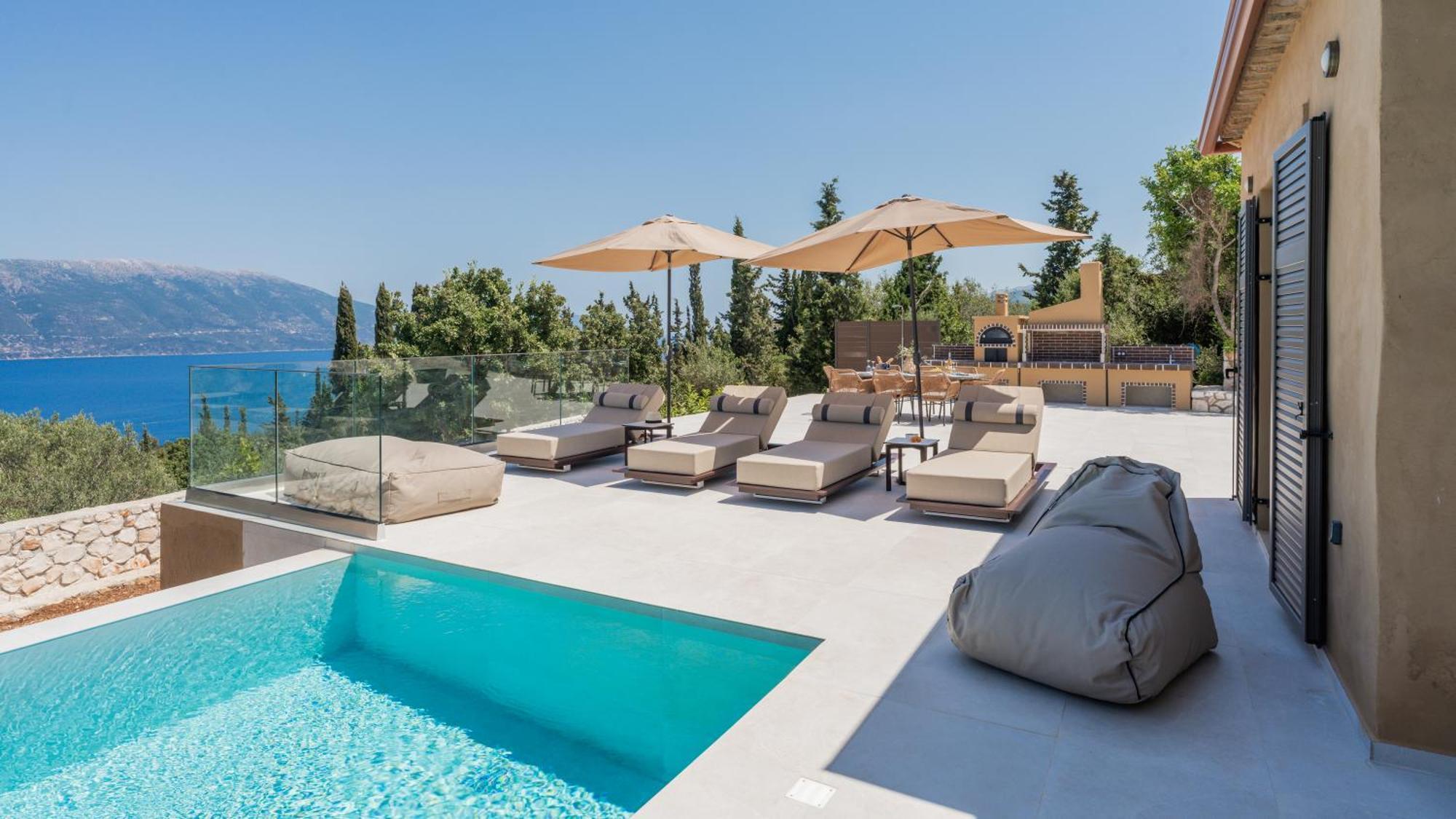 Fiscardo Sunny Villas Fiskardo Ngoại thất bức ảnh